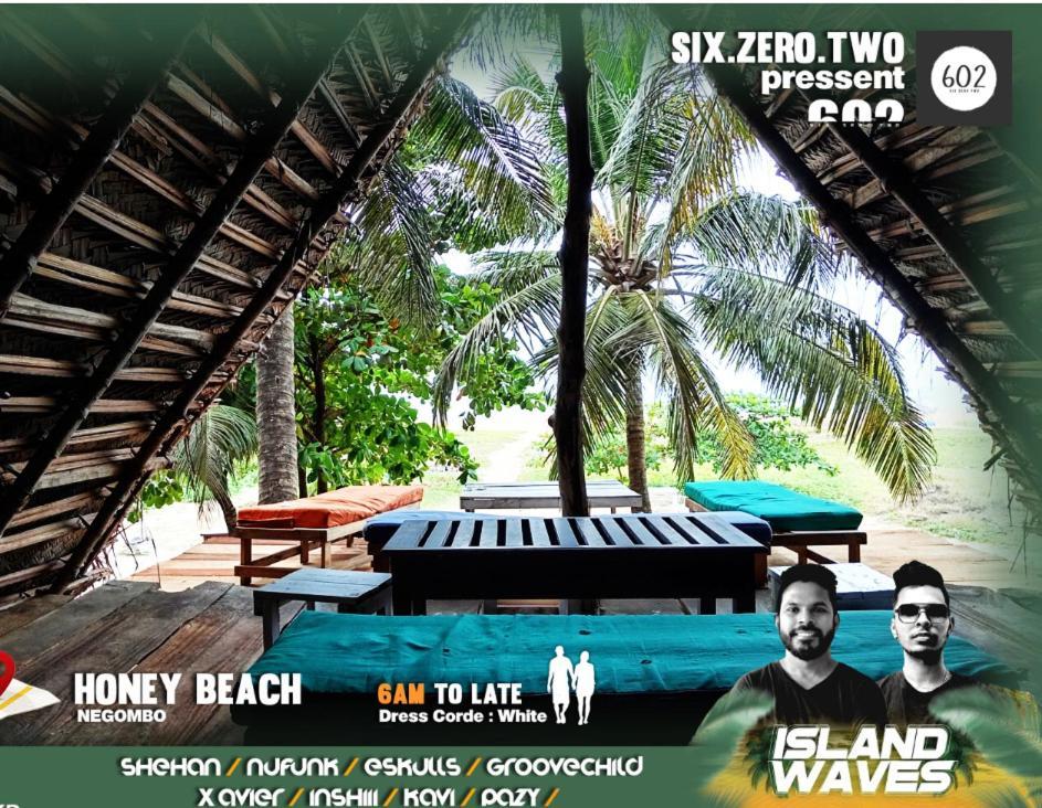 Honey Beach Hostel Негомбо Екстер'єр фото